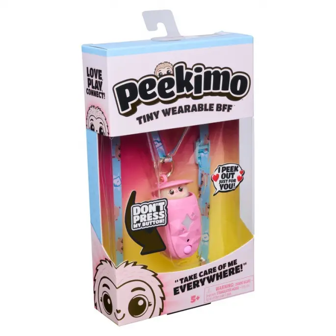 Peekimo Rose de Spin Master, animal électronique interactif à porter